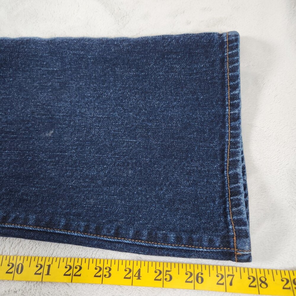 Lauren Ralph Lauren Womens Jeans Size 8 Petite Blue Denim Mid Rise Boot Cut - Picture 11 of 12